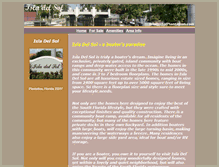 Tablet Screenshot of isladelsolplantation.com
